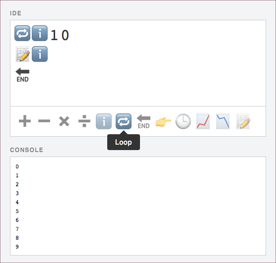 emoji2code, une interface d’écriture algorithmique à l’aide d’emoji